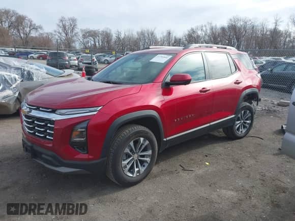 2025 Chevrolet Equinox AWD LT with VIN 3GNAXPEG9SL102134, listed as a IAAI auction lot 41792092 with 4,194 mi miles and . Bid and sale history available at DreamBid. Image 18.