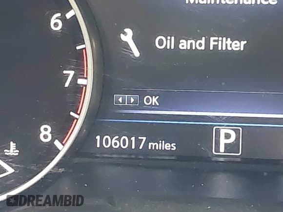 ✅ 2017 Nissan Maxima SR • VIN: 1N4AA6AP4HC397342 • Lot: 42845735. Wystawiony na IAAI z przebiegiem 106 017 mil. Bezpłatny archiwum sprzedaży aukcyjnych z USA i szczegółowy raport historii pojazdu na DreamBid. Zdjęcie 15.