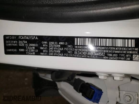 ✅ 2024 Dodge Hornet GT • VIN: ZACNDFAN1R3A41582 • Lot: 61439825. Wystawiony na Copart z przebiegiem 5 222 mil mil. Skorzystaj z bezpłatnego archiwum sprzedaży aukcyjnych z USA i zobacz szczegółowy raport historii pojazdu na DreamBid. Zdjęcie 13.