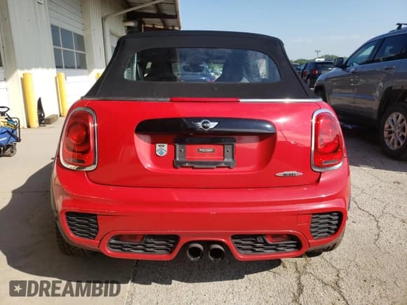 ✅ 2017 MINI Convertible John Cooper Works • VIN: WMWWH9C34H3A78207 • Lot: 63349794. Listed on Copart with 39,360 mi. Free auction sales archive from the USA and detailed vehicle history report at DreamBid. Image 6.