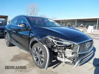 ✅ 2018 Infiniti QX30 Luxury • VIN: SJKCH5CRXJA058994 • Lot: 41389481. Listed on IAAI with 69,907 mi. Free auction sales archive from the USA and detailed vehicle history report at DreamBid. Image 1.