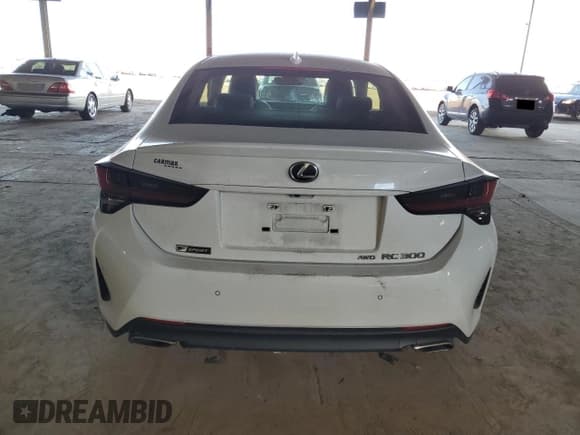 ✅ 2020 Lexus RC 300 F Sport • VIN: JTHG85EC1L5005754 • Lot: 92116285. Listed on Copart with 57,332 mi. Free auction sales archive from the USA and detailed vehicle history report at DreamBid. Image 6.