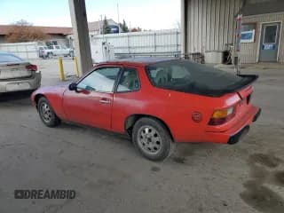 ✅ 1977 Porsche 924 • VIN: 9247204647 • Lot: 77640294. Wystawiony na Copart z przebiegiem 8 288 mil. Bezpłatny archiwum sprzedaży aukcyjnych z USA i szczegółowy raport historii pojazdu na DreamBid. Zdjęcie 2.