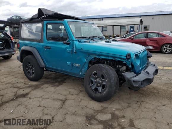 ✅ 2020 Jeep Wrangler Willys • VIN: 1C4GJXAN0LW284830 • Lot: 47198564. Wystawiony na Copart z przebiegiem 43 855 mil. Bezpłatny archiwum sprzedaży aukcyjnych z USA i szczegółowy raport historii pojazdu na DreamBid. Zdjęcie 4.