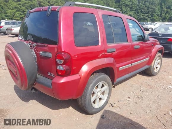 ✅ 2007 Jeep Liberty Limited • VIN: 1J4GL58K17W523330 • Lot: 42845770. Listed on IAAI with 175,193 mi. Free auction sales archive from the USA and detailed vehicle history report at DreamBid. Image 4.
