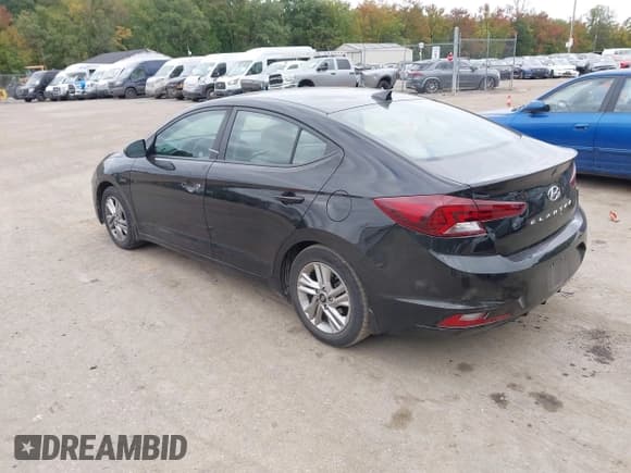 ✅ 2020 Hyundai Elantra Value Edition • VIN: KMHD84LF3LU107120 • Lot: 43429495. Listed on IAAI with 48,437 mi. Free auction sales archive from the USA and detailed vehicle history report at DreamBid. Image 3.