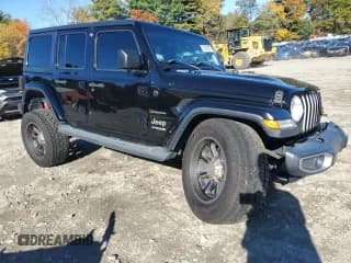 ✅ 2018 Jeep Wrangler Unlimited Moab • VIN: 1C4HJXEG3JW165716 • Лот: 82633975. Опубликован ранее на Copart с пробегом 115 183 миль. Бесплатный доступ к архиву аукционных продаж из США и подробный отчёт об истории автомобиля на DreamBid. Изображение 4.