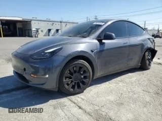 ✅ 2023 Tesla Model Y Long Range • VIN: 7SAYGAEE5PF752333 • Lot: 85344975. Listed on Copart with 55,150 mi. Free auction sales archive from the USA and detailed vehicle history report at DreamBid. Image 1.