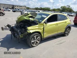 ✅ 2019 Hyundai Kona Ultimate • VIN: KM8K53A50KU273825 • Лот: 72179024. Опубликован ранее на Copart с пробегом Не указан. Бесплатный доступ к архиву аукционных продаж из США и подробный отчёт об истории автомобиля на DreamBid. Изображение 1.