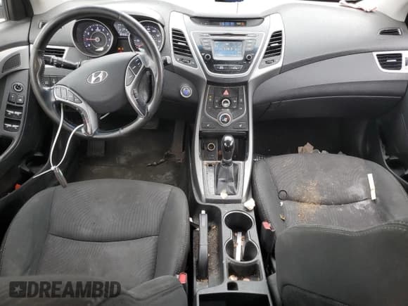 ✅ 2016 Hyundai Elantra SE • VIN: 5NPDH4AE0GH687974 • Lot: 60486165. Listed on Copart with 184,832 mi. Free auction sales archive from the USA and detailed vehicle history report at DreamBid. Image 8.