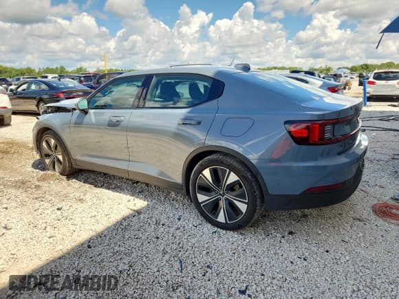 ✅ 2024 Polestar 2 • VIN: YSMFE3KA8RL214334 • Лот: 63733425. Опубликован ранее на Copart с пробегом 67 540 миль. Бесплатный доступ к архиву аукционных продаж из США и подробный отчёт об истории автомобиля на DreamBid. Изображение 2.