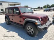 ✅ 2021 Jeep Wrangler Unlimited Sport S • VIN: 1C4HJXDM2MW859115 • Lot: 67709535. Listed on Copart with 34,453 mi. Free auction sales archive from the USA and detailed vehicle history report at DreamBid. Image 4.