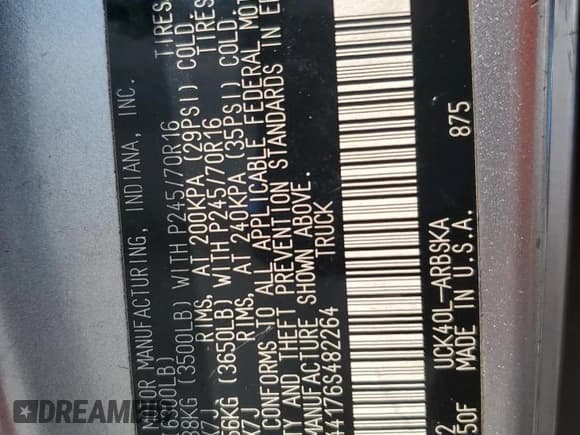 ✅ 2006 Toyota Tundra SR5 • VIN: 5TBBT44176S482264 • Lot: 71994705. Wystawiony na Copart z przebiegiem 344 768 mil. Bezpłatny archiwum sprzedaży aukcyjnych z USA i szczegółowy raport historii pojazdu na DreamBid. Zdjęcie 13.