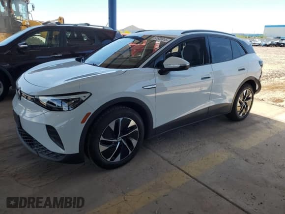 ✅ 2021 Volkswagen ID.4 Pro • VIN: WVGRMPE2XMP024636 • Лот: 55533915. Опубликован ранее на Copart с пробегом 28 483 миль. Бесплатный доступ к архиву аукционных продаж из США и подробный отчёт об истории автомобиля на DreamBid. Изображение 1.