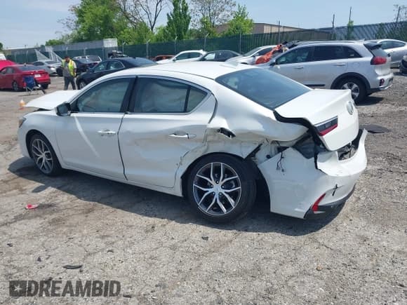 ✅ 2020 Acura ILX Premium • VIN: 19UDE2F79LA001599 • Lot: 42167075. Listed on IAAI with 52,208 mi. Free auction sales archive from the USA and detailed vehicle history report at DreamBid. Image 3.