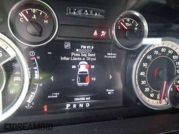 2014 Ram 1500 Big Horn with VIN 1C6RR7LM5ES385563, listed as a IAAI auction lot 43540358 with 184,258 mi miles and . Bid and sale history available at DreamBid. Image 15.