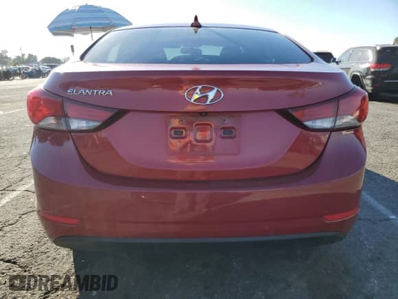 2014 Hyundai Elantra SE z VIN KMHDH4AE6EU167082, wystawiony jako Copart lot #91075365 z przebiegiem Nie podano mil oraz Szkoda całkowita • Salvage title. Historia ofert i sprzedaży dostępna na DreamBid. Obrazek 6.