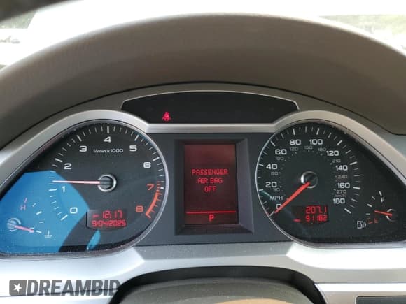 ✅ 2009 Audi A6 Premium Plus • VIN: WAUSG74F09N030284 • Lot: 71660255. Wystawiony na Copart z przebiegiem 91 182 mil. Bezpłatny archiwum sprzedaży aukcyjnych z USA i szczegółowy raport historii pojazdu na DreamBid. Zdjęcie 9.