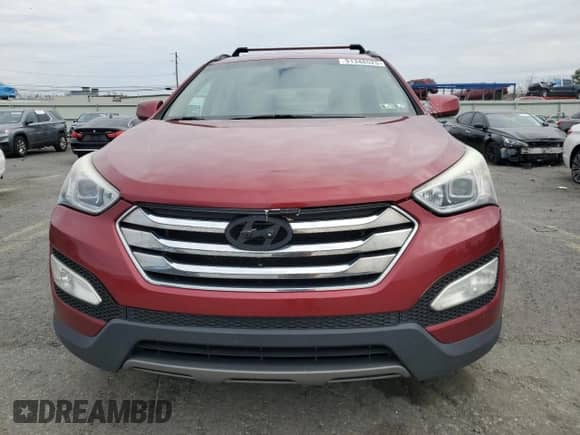 2014 Hyundai Santa Fe with VIN 5XYZUDLB0EG151762, listed as a Copart auction lot 91348525 with 135,823 mi miles and Salvage title. Bid and sale history available at DreamBid. Image 5.