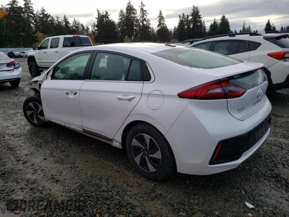 2017 Hyundai Ioniq SEL с VIN KMHC75LCXHU047094, выставлен на аукционе Copart как лот 79287044 с пробегом 107 764 миль миль и Списание • Salvage title. История ставок и продаж доступна на DreamBid. Изображение 2.