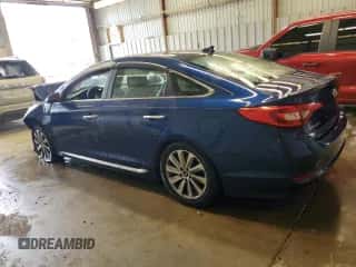 2016 Hyundai Sonata Sport with VIN 5NPE34AF9GH316906, listed as a Copart auction lot 63368075 with Not provided miles and Salvage title. Bid and sale history available at DreamBid. Image 2.