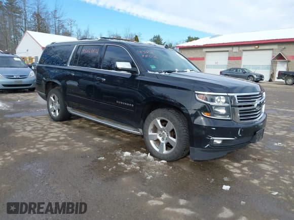 ✅ 2015 Chevrolet Suburban LTZ • VIN: 1GNSKKKC4FR233395 • Лот: 43828802. Опубликован ранее на IAAI с пробегом 188 520 миль. Бесплатный доступ к архиву аукционных продаж из США и подробный отчёт об истории автомобиля на DreamBid. Изображение 1.