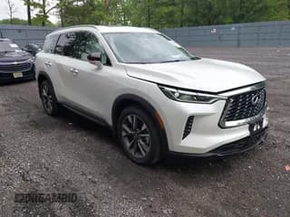 ✅ 2025 Infiniti QX60 Luxe • VIN: 5N1AL1FS6SC351230 • Lot: 42285154. Wystawiony na IAAI z przebiegiem 310 mil. Bezpłatny archiwum sprzedaży aukcyjnych z USA i szczegółowy raport historii pojazdu na DreamBid. Zdjęcie 1.