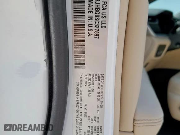 ✅ 2025 Jeep Grand Cherokee Limited • VIN: 1C4RJHBG9SC327897 • Lot: 81652855. Wystawiony na Copart z przebiegiem 4 612 mil. Bezpłatny archiwum sprzedaży aukcyjnych z USA i szczegółowy raport historii pojazdu na DreamBid. Zdjęcie 13.