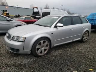 ✅ 2004 Audi S4 • VIN: WAUXL68E24A163321 • Lot: 88357715. Listed on Copart with 140,987 mi. Free auction sales archive from the USA and detailed vehicle history report at DreamBid. Image 1.