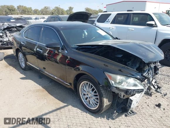 ✅ 2013 Lexus LS 460 • VIN: JTHBL5EF3D5121493 • Lot: 43505302. Listed on IAAI with 164,588 mi. Free auction sales archive from the USA and detailed vehicle history report at DreamBid. Image 1.
