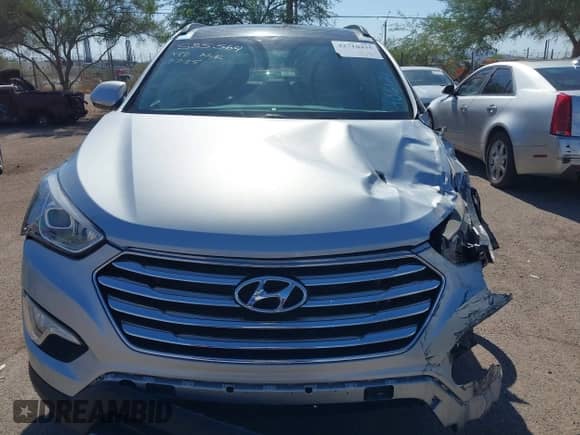 2015 Hyundai Santa Fe Limited with VIN KM8SR4HF2FU106171, listed as a IAAI auction lot 42710435 with 77,808 mi miles and . Bid and sale history available at DreamBid. Image 11.