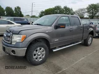 ✅ 2014 Ford F-150 Platinum • VIN: 1FTFW1ET3EFC36793 • Lot: 57275465. Listed on Copart with 163,117 mi. Free auction sales archive from the USA and detailed vehicle history report at DreamBid. Image 1.