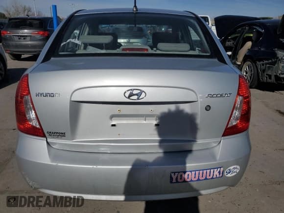 ✅ 2006 Hyundai Accent GLS • VIN: KMHCN46C96U013009 • Лот: 48470715. Опубликован ранее на Copart с пробегом 158 454 миль. Бесплатный доступ к архиву аукционных продаж из США и подробный отчёт об истории автомобиля на DreamBid. Изображение 6.