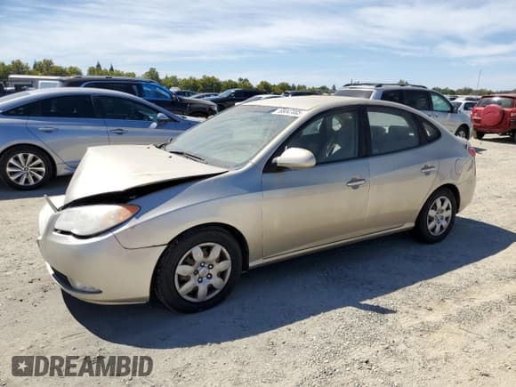 ✅ 2007 Hyundai Elantra GLS • VIN: KMHDU46D27U050825 • Lot: 68047005. Wystawiony na Copart z przebiegiem 124 245 mil. Bezpłatny archiwum sprzedaży aukcyjnych z USA i szczegółowy raport historii pojazdu na DreamBid. Zdjęcie 1.