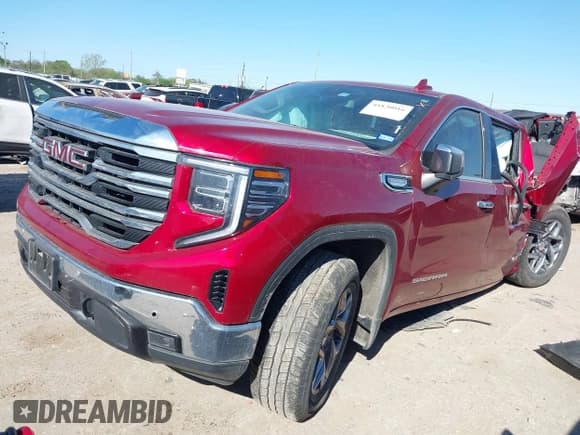 ✅ 2022 GMC Sierra 1500 SLT • VIN: 3GTUUDED3NG614679 • Lot: 41820016. Listed on IAAI with 66,232 mi. Free auction sales archive from the USA and detailed vehicle history report at DreamBid. Image 2.