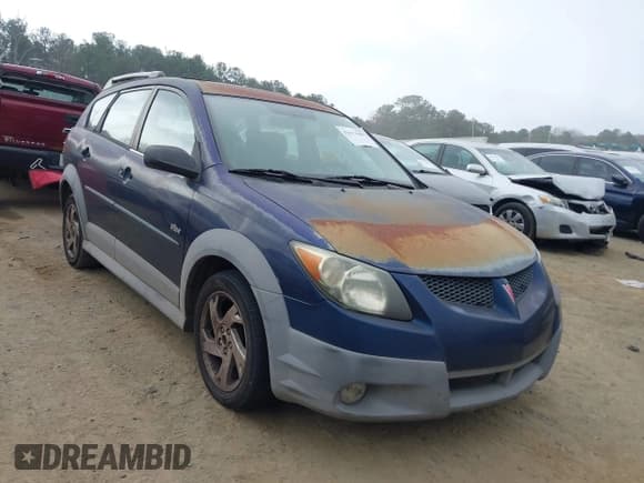 ✅ 2004 Pontiac Vibe • VIN: 5Y2SL62874Z412309 • Lot: 43689600. Wystawiony na IAAI z przebiegiem 160 893 mil. Bezpłatny archiwum sprzedaży aukcyjnych z USA i szczegółowy raport historii pojazdu na DreamBid. Zdjęcie 1.
