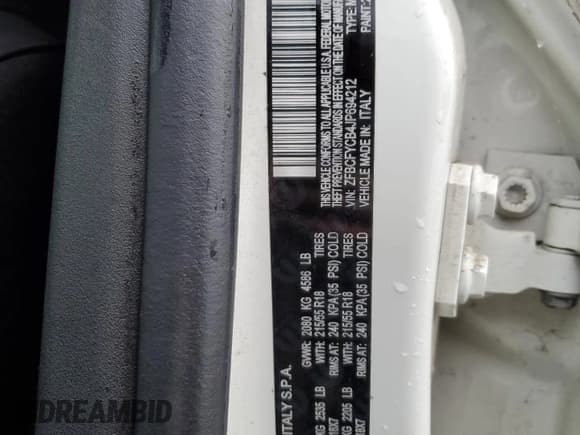 ✅ 2018 FIAT 500X Urbana Edition • VIN: ZFBCFYCB4JP694212 • Lot: 81958054. Wystawiony na Copart z przebiegiem 85 873 mil. Bezpłatny archiwum sprzedaży aukcyjnych z USA i szczegółowy raport historii pojazdu na DreamBid. Zdjęcie 12.