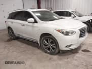 ✅ 2015 Infiniti QX60 • VIN: 5N1AL0MM2FC507445 • Lot: 41749898. Listed on IAAI with 152,073 mi. Free auction sales archive from the USA and detailed vehicle history report at DreamBid. Image 1.