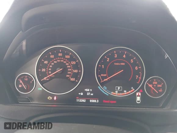 ✅ 2017 BMW 4 Series 440i xDrive • VIN: WBA4E5C52HG188740 • Lot: 42370465. Listed on IAAI with 113,392 mi. Free auction sales archive from the USA and detailed vehicle history report at DreamBid. Image 7.