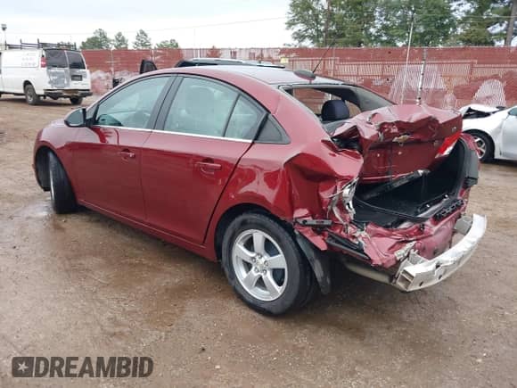 2016 Chevrolet Cruze LT with VIN 1G1PE5SB5G7179058, listed as a IAAI auction lot 43495726 with 108,491 mi miles and . Bid and sale history available at DreamBid. Image 3.