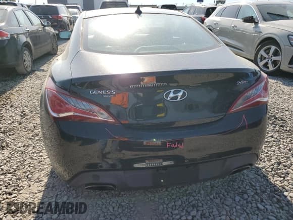 ✅ 2013 Hyundai Genesis Coupe 2.0T • VIN: KMHHT6KD2DU088198 • Lot: 60320215. Wystawiony na Copart z przebiegiem 98 399 mil. Bezpłatny archiwum sprzedaży aukcyjnych z USA i szczegółowy raport historii pojazdu na DreamBid. Zdjęcie 6.