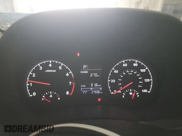 2019 Hyundai Accent SEL with VIN 3KPC24A35KE038602, listed as a Copart auction lot 68894435 with 27,936 mi miles and Salvage title. Bid and sale history available at DreamBid. Image 9.