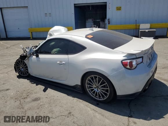 ✅ 2016 Subaru BRZ Limited • VIN: JF1ZCAC12G8604448 • Lot: 58671905. Listed on Copart with 123,589 mi. Free auction sales archive from the USA and detailed vehicle history report at DreamBid. Image 2.