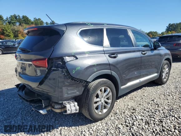 ✅ 2020 Hyundai Santa Fe SE • VIN: 5NMS2CAD5LH215108 • Lot: 85559885. Listed on Copart with 93,583 mi. Free auction sales archive from the USA and detailed vehicle history report at DreamBid. Image 3.