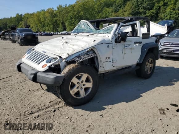 ✅ 2008 Jeep Wrangler X • VIN: 1J4FZ24198L511466 • Lot: 70196544. Listed on Copart with Not provided. Free auction sales archive from the USA and detailed vehicle history report at DreamBid. Image 1.