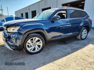 ✅ 2023 Volkswagen Atlas SE • VIN: 1V2JR2CA9PC506959 • Lot: 90766695. Listed on Copart with 62,168 mi. Free auction sales archive from the USA and detailed vehicle history report at DreamBid. Image 1.