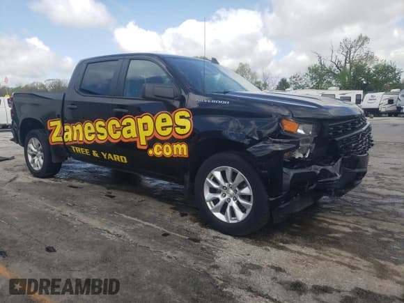 ✅ 2020 Chevrolet Silverado 1500 Custom • VIN: 3GCPWBEF0LG151507 • Lot: 54563555. Listed on Copart with 134,186 mi. Free auction sales archive from the USA and detailed vehicle history report at DreamBid. Image 4.