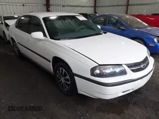 ✅ 2001 Chevrolet Impala • VIN: 2G1WF55E119285530 • Lot: 42077633. Listed on IAAI with 163,723 mi. Free auction sales archive from the USA and detailed vehicle history report at DreamBid. Image 1.