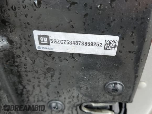 ✅ 2007 Saturn VUE V6 • VIN: 5GZCZ53487S859252 • Lot: 61103285. Wystawiony na Copart z przebiegiem 103 035 mil. Bezpłatny archiwum sprzedaży aukcyjnych z USA i szczegółowy raport historii pojazdu na DreamBid. Zdjęcie 13.