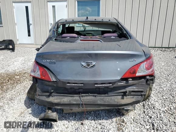 2011 Hyundai Genesis Coupe R-Spec with VIN KMHHT6KD8BU064467, listed as a Copart auction lot 72417114 with Not provided miles and Salvage title. Bid and sale history available at DreamBid. Image 6.